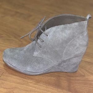 Dolce Vita Wedge Lace Up Booties, worn 3-4 times